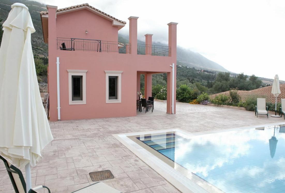 Provenzo And Meliti Villas Lourdata  Dış mekan fotoğraf