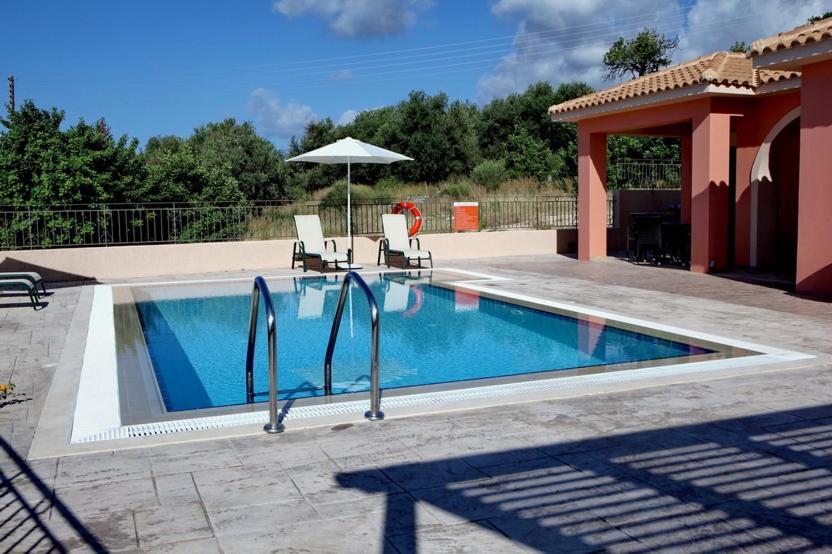 Provenzo And Meliti Villas Lourdata  Dış mekan fotoğraf