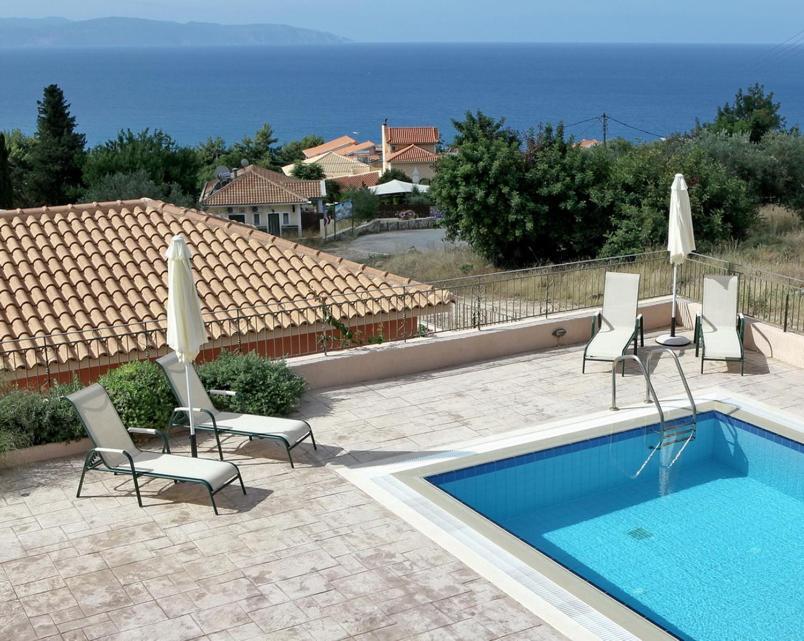 Provenzo And Meliti Villas Lourdata  Dış mekan fotoğraf